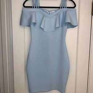 Baby blue guess dress